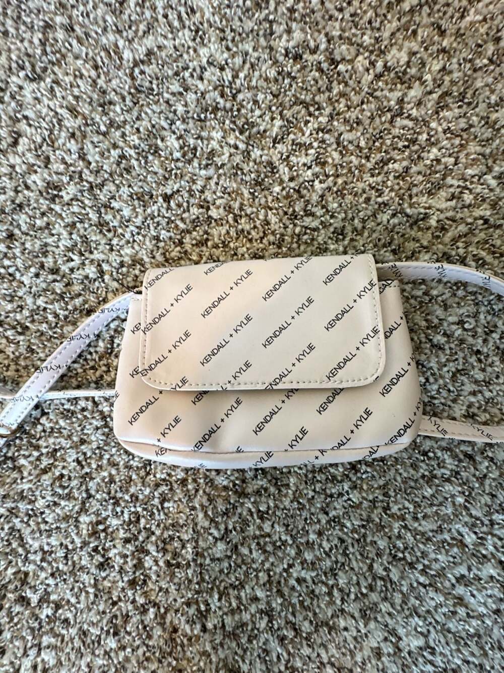 Kendall + Kylie Monogram Logo Mini Crossbody Bag